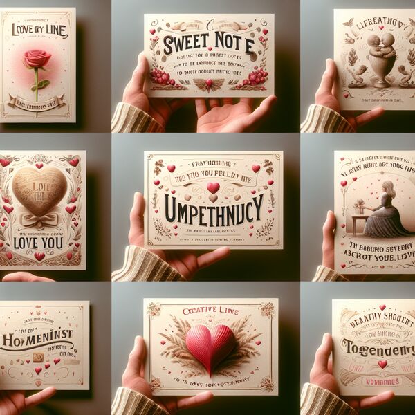 Liebevolle Sprüche für Valentinstagsgeschenkkarten
