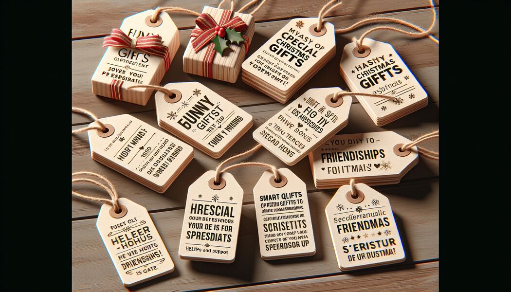 Kurze Zitate als kleine Beigaben - Besondere Weihnachtsgeschenke Sprüche