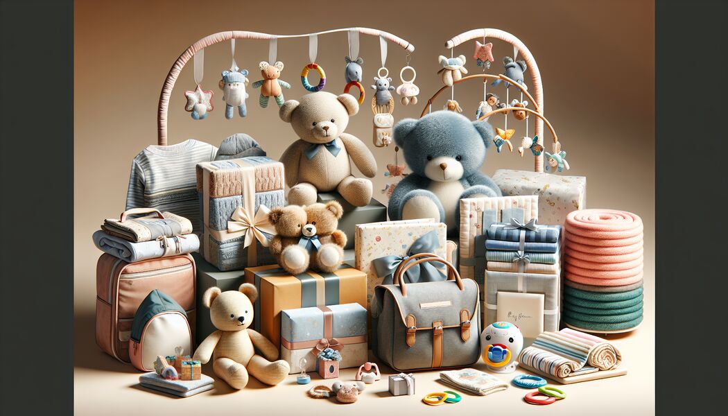 Wickeltasche für praktische Aufbewahrung   - Geschenke für Babys  