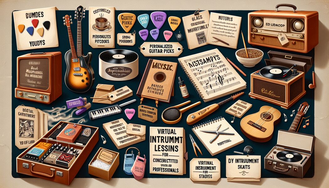 Originelle Instrumentenständer oder Halter - Ausgefallene Geschenke für Musiker