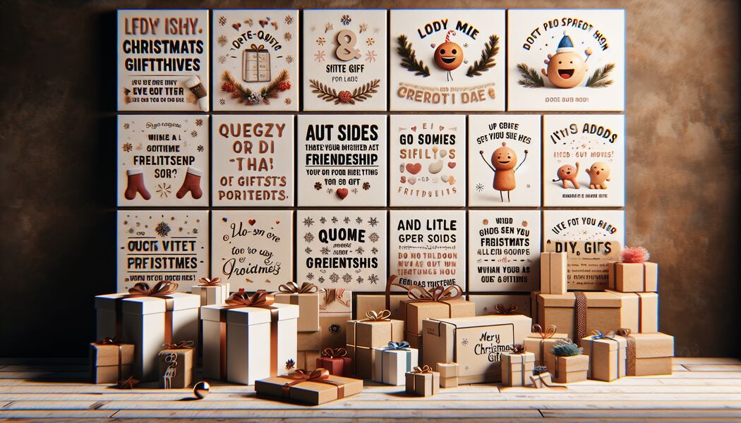 Motivierende Sprüche für Hilfe und Unterstützung - Besondere Weihnachtsgeschenke Sprüche