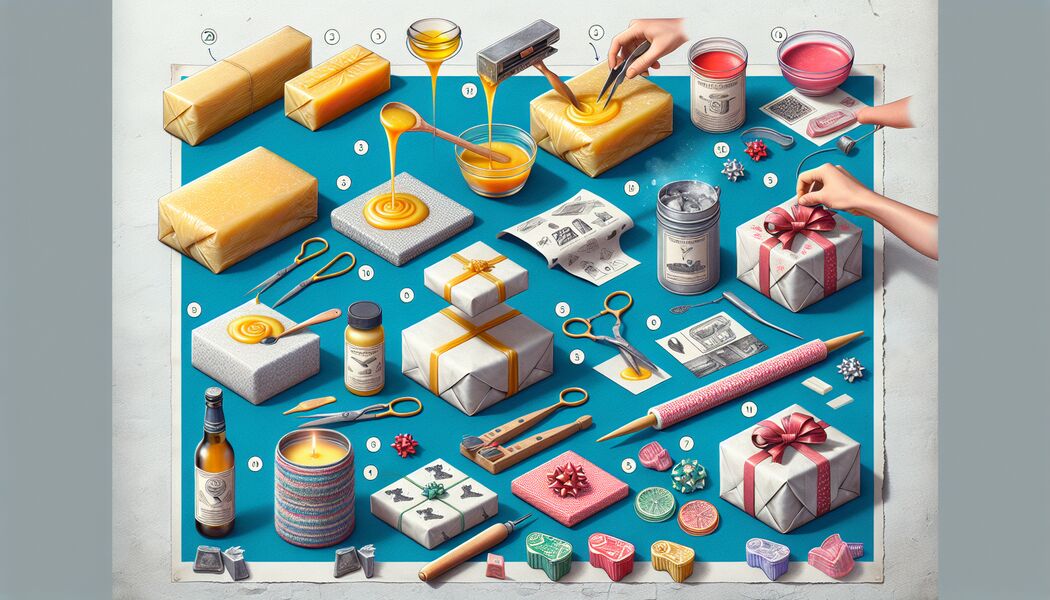 Lagerung und Haltbarkeit der Wachsverpackung - Verpacken von Geschenken mit Wachs