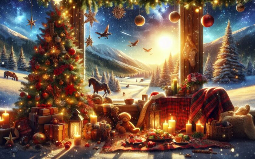 Stimmungsvolle Sprüche für Weihnachtsgeschenkkarten